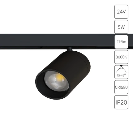 Магнитный трековый светильник Arte Lamp PRESTO A6328PL-1BK